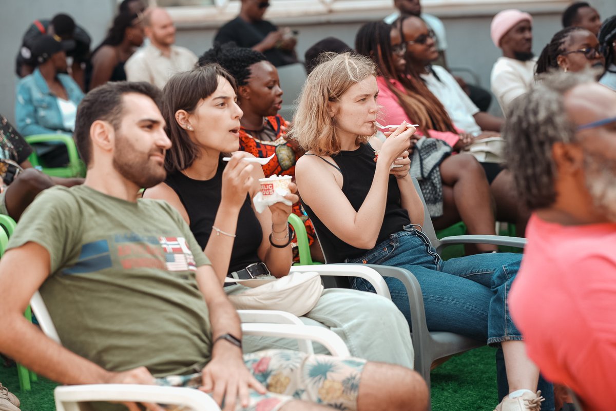 ngalabitweets's tweet photo. 📸 Every picture tells a story
Reliving the powerful stories and shared laughter that made past Ngalabi editions so special.
🔥 This year, we’re raising the bar—see you at #Ngalabi2025!
#NgalabiVibes #FestivalFlashbacks #ShortFilmFestival https://t.co/1HpY8vkznI