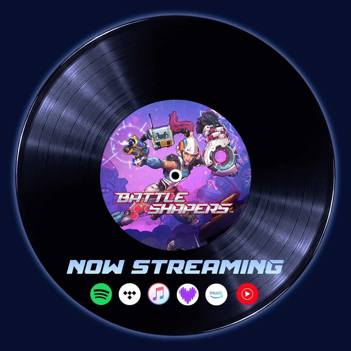 🎶Our original soundtrack is now available across streaming platforms! Look for "Battle Shapers Soundtrack" wherever you listen. #fpsroguelite #gamedev #indiegames