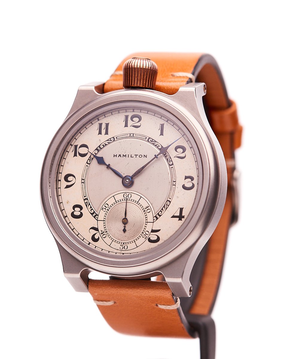 VorticWatches's tweet image. From flared numerals to Geneva stripes, The Lancaster 109 is packed with character. Built around a 1925 Hamilton movement and cased in sandblasted titanium. One of a kind, and only one available.
🔗 vist.ly/3n8sd7n
#AmericanMade #WatchCollector #TitaniumWatch