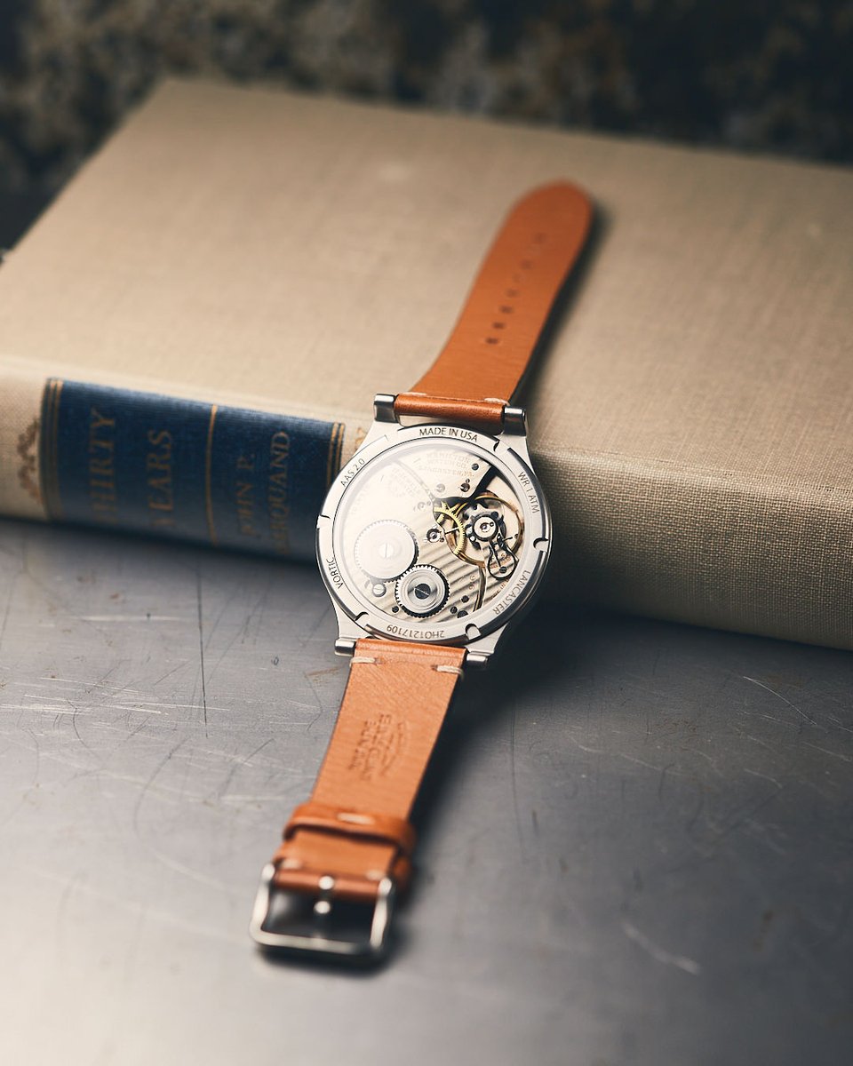 VorticWatches's tweet image. From flared numerals to Geneva stripes, The Lancaster 109 is packed with character. Built around a 1925 Hamilton movement and cased in sandblasted titanium. One of a kind, and only one available.
🔗 vist.ly/3n8sd7n
#AmericanMade #WatchCollector #TitaniumWatch