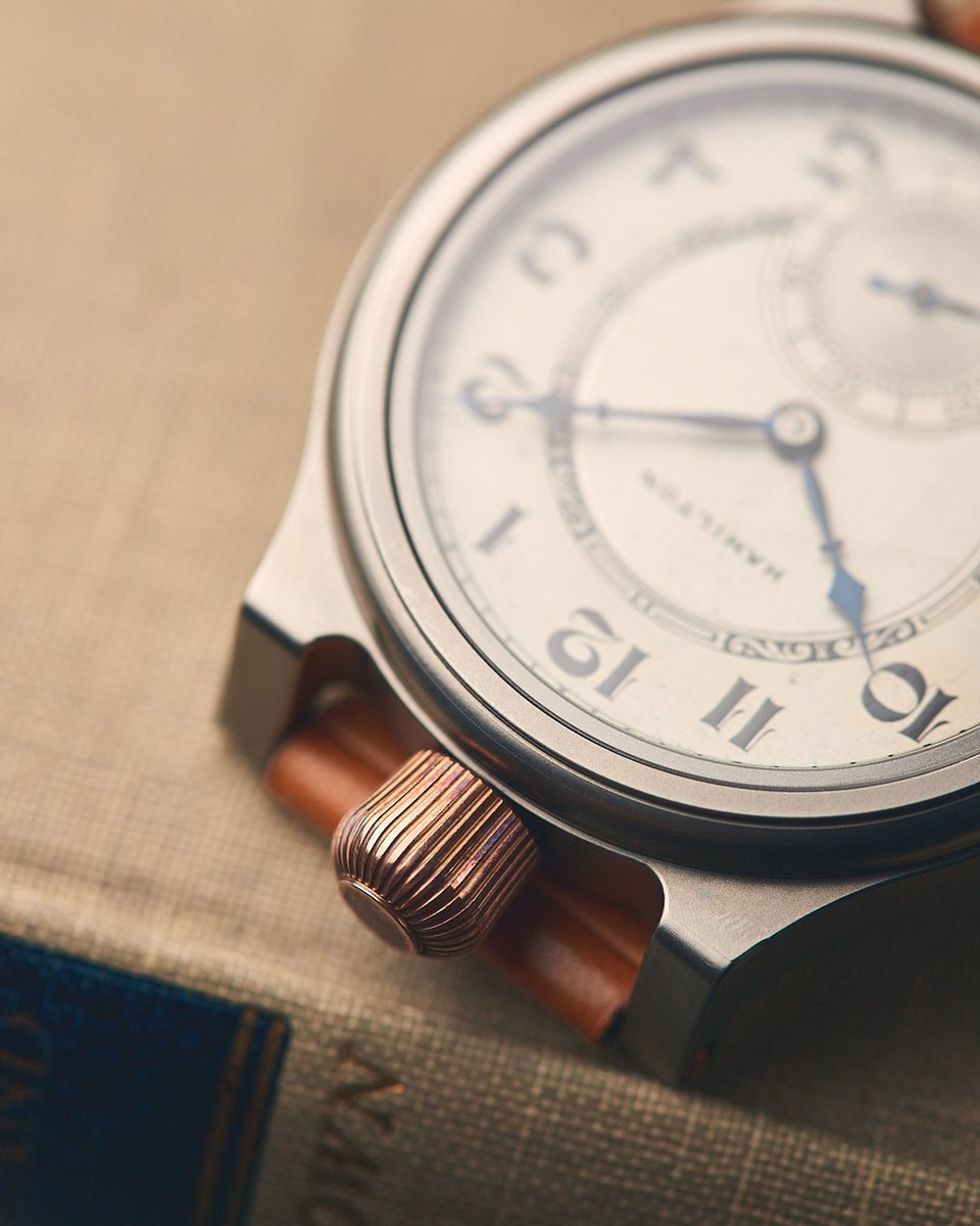 VorticWatches's tweet image. From flared numerals to Geneva stripes, The Lancaster 109 is packed with character. Built around a 1925 Hamilton movement and cased in sandblasted titanium. One of a kind, and only one available.
🔗 vist.ly/3n8sd7n
#AmericanMade #WatchCollector #TitaniumWatch