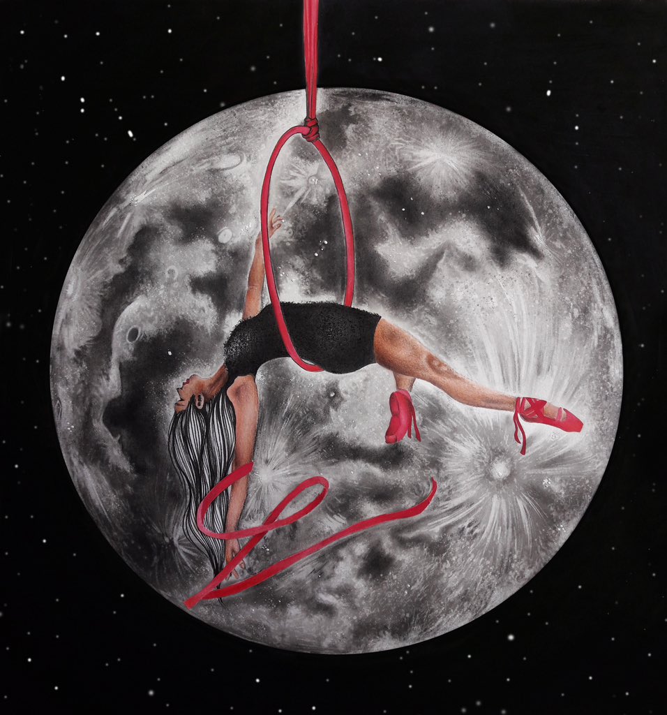 The moon knows about all of her secrets 

Good night ❤️✨