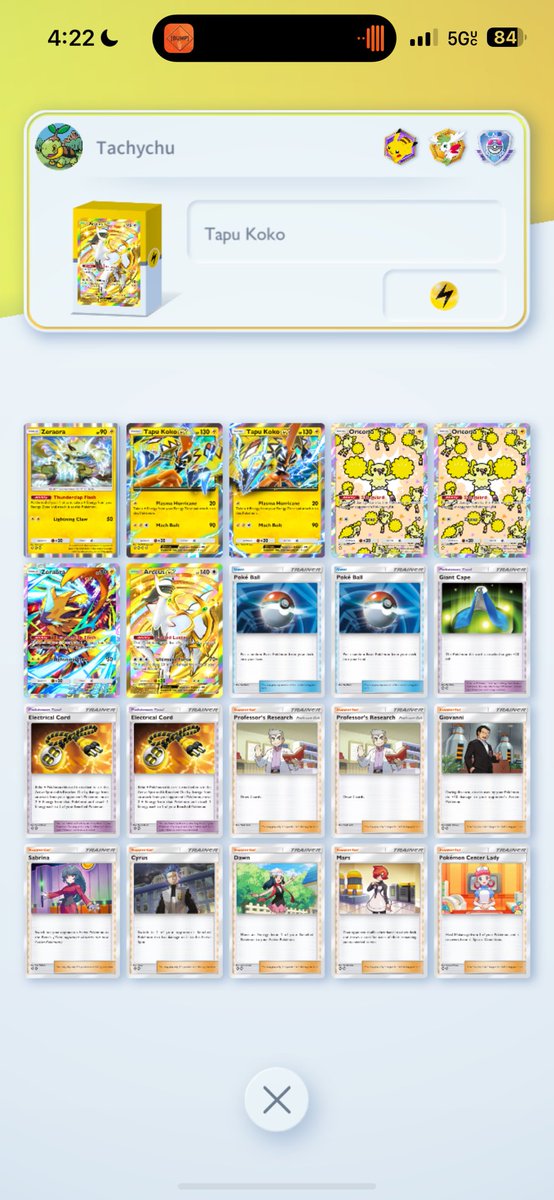 Hit a 7 game win streak with this exact same deck earlier in the day in masters LOL was gonna say now that Jeudy posted it it’s gonna get counterpicked but 4 out of the 7 wins today were against Silv Ramp and Chomp Ramp LMAO also does really vs Silv Oricorio :)