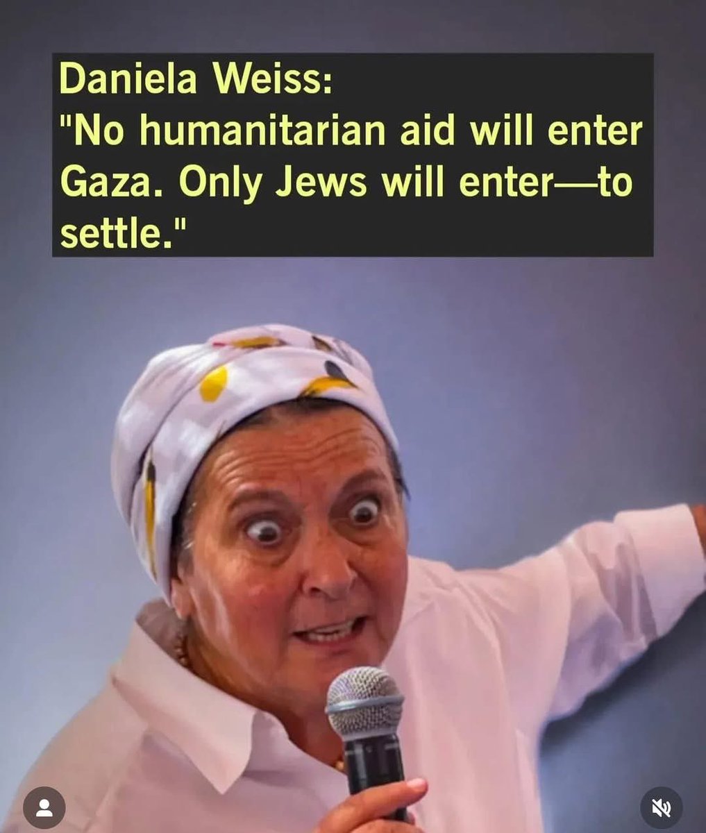Israel offered up this women as a nominee for a Nobel Prize. That's where we are at folks.