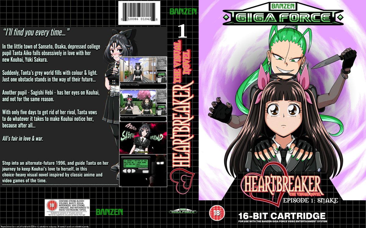 Been working on a press kit, and I realized I messed up; In my pursuit of authenticity, I accidentally left a label on this "cover image" that implied the game supports 2-player gameplay.
That's never been the case and likely never will be.
My apologies for missing that!