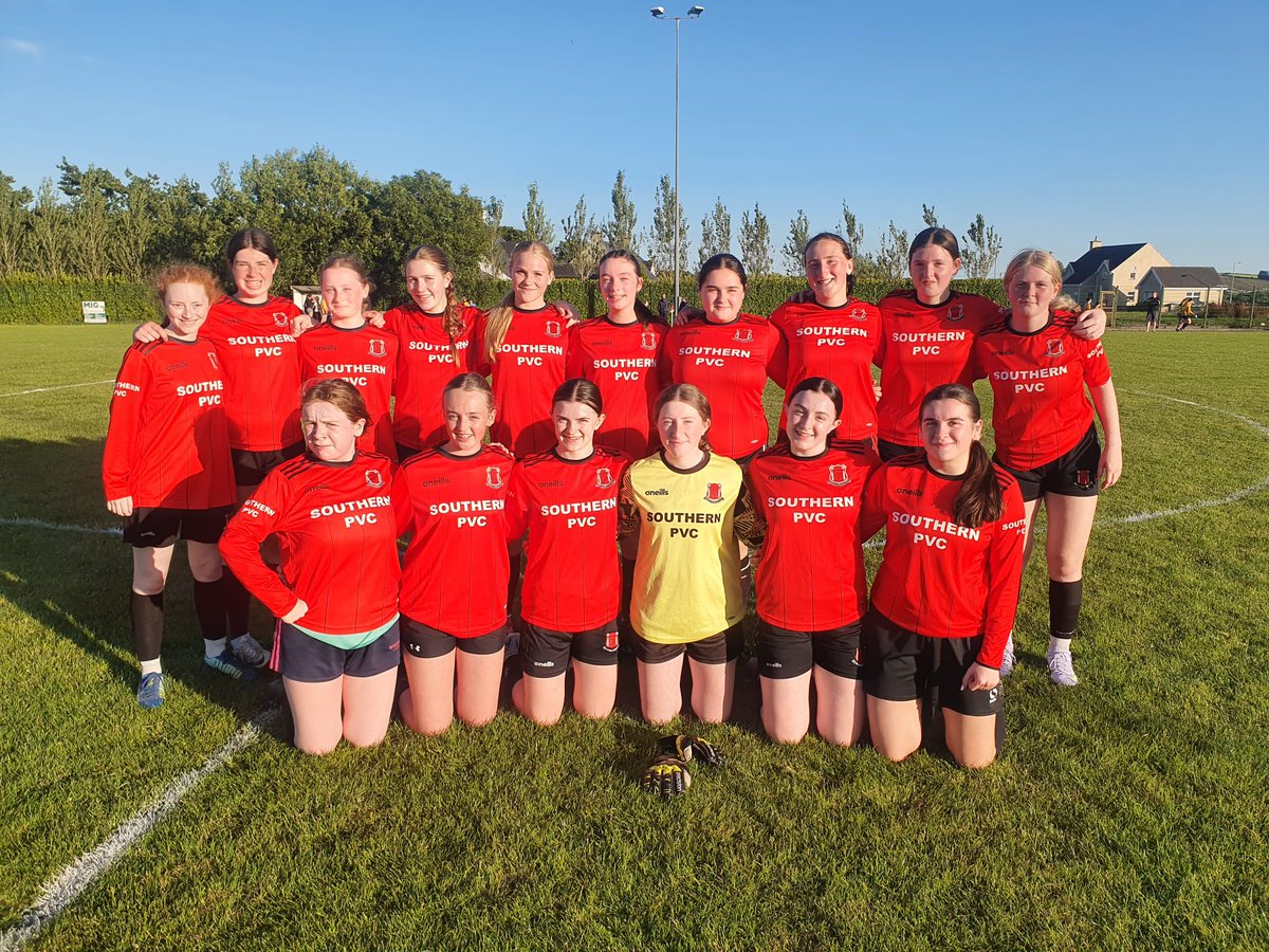 The U16 Girls had a big win away to Lyre Rovers this evening in the league.