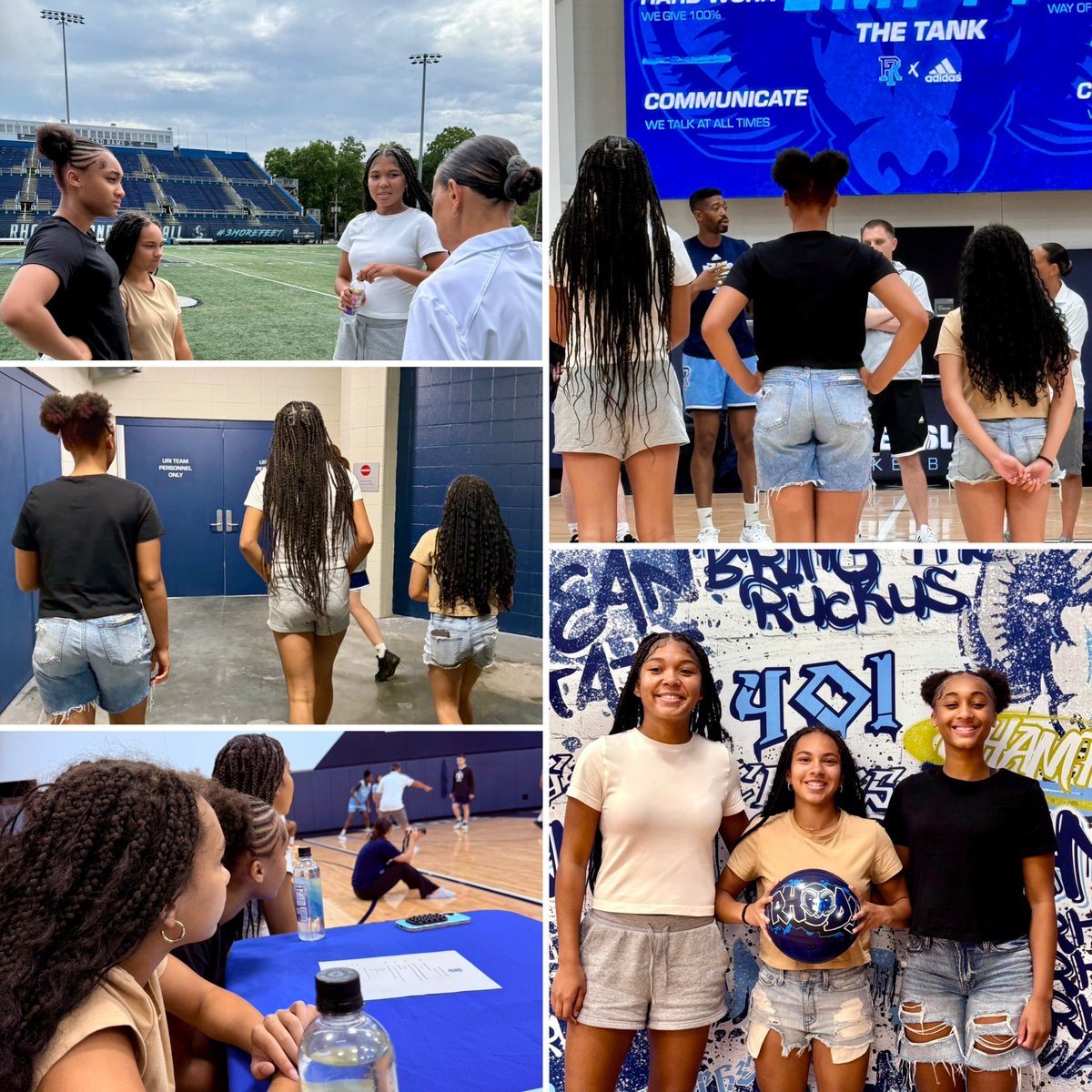 Thank you <a href="/TReiss32/">Tammi Reiss</a> <a href="/jenfay_uri/">Jen Fay</a> @coachajaques &amp; all <a href="/RhodyWBB/">Rhody WBB</a> coaches 4an amazing #unofficialvisit 🐏💙 I  ❤️’d touring campus, meeting everyone, &amp; learning about the program. Grateful  4the experience &amp; excited 2keep working! 🏀✨ #GoRams #URIWBB #studentathlete