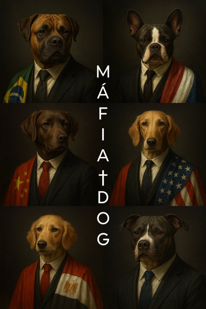 Mafiadog77's tweet photo. #memescripto
#memesdecripto
The dog mafia is universal!!🔥 https://t.co/xvcOCxMWBG