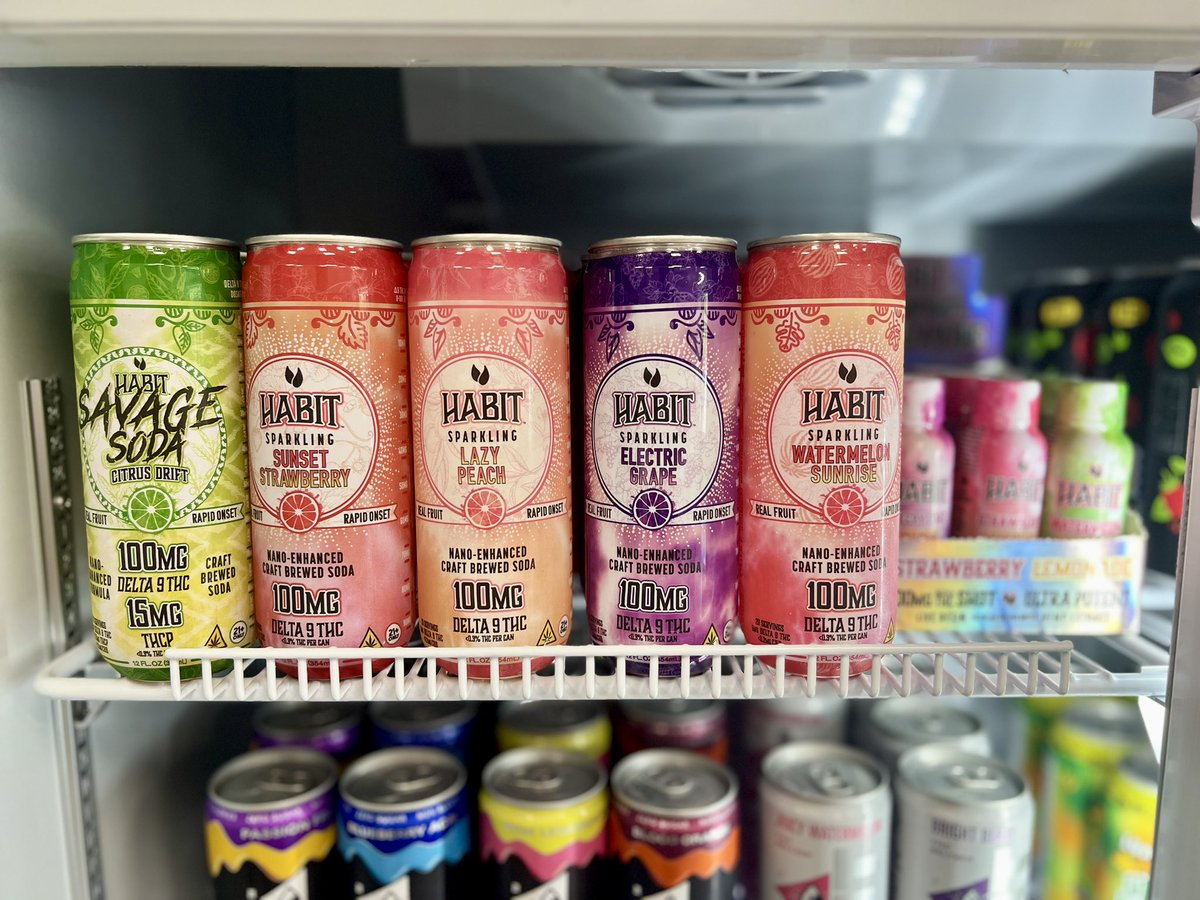 HUGE SELECTION of THC &amp; CBD Infused drinks! Sodas, Seltzers, Shots &amp; more!! All B4G1 FREE &amp; 25% off 12+!!