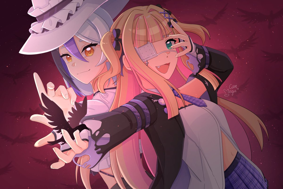 NoroiDuo🐦‍⬛🐰

Mucho cuidado con la graaan y poderosaaa magia de <a href="/CanMegurin/">Can Megurin || 🐰👻</a> y <a href="/FuraRoss/">Fura Ross 🐦‍⬛ +NOROI+</a> !! (el cuervo lo hizo fura🗿pero shhh)

🎨: <a href="/CanMegurin/">Can Megurin || 🐰👻</a>
Muchas Gracias Unzen!!