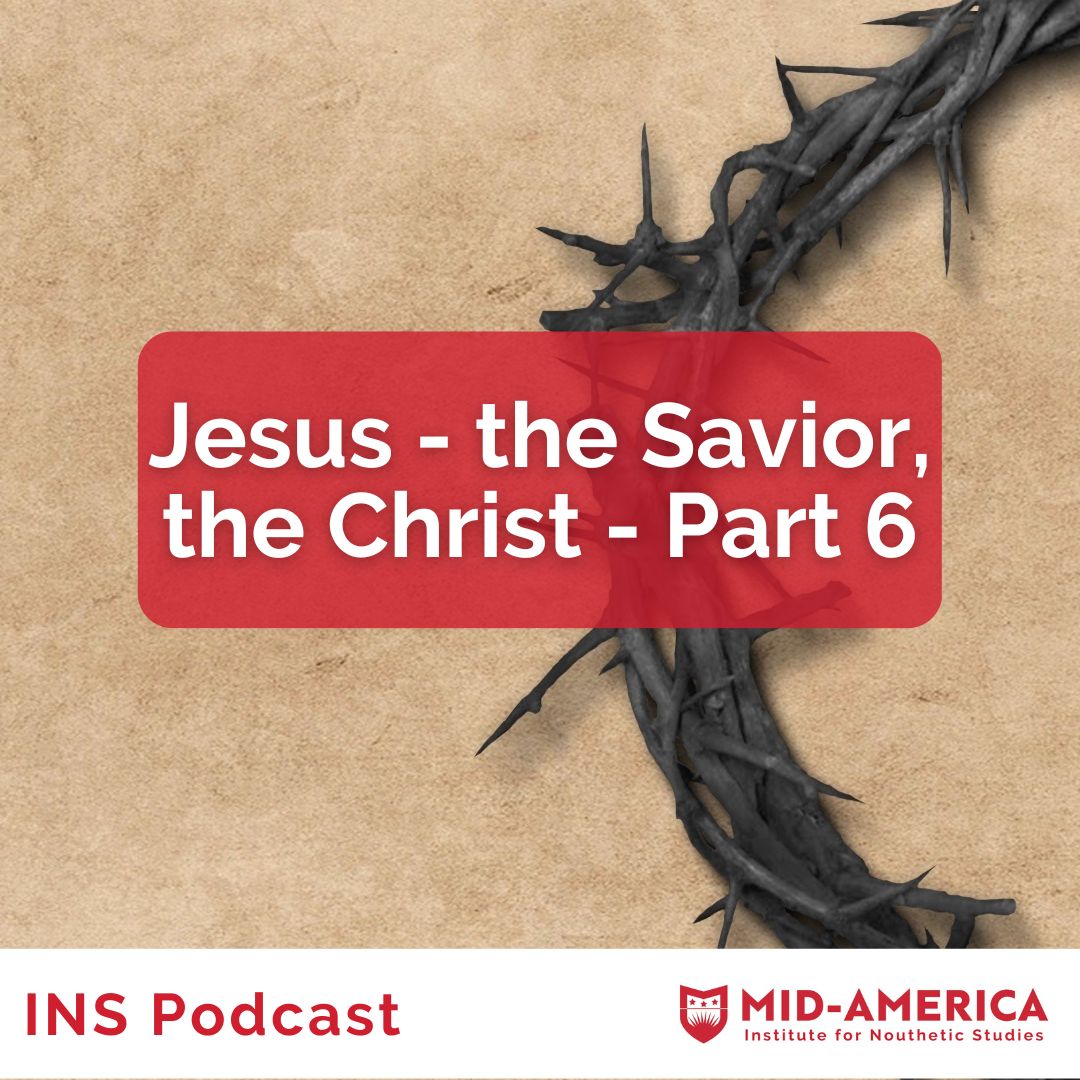 noutheticstud's tweet image. &gt; nouthetic.org/podcast/jesus-… &lt; On this episode of the INS podcast with Dr. Jay E. Adams: Part 6 of our series on Jesus - the Savior, the Christ.
.
#biblicalcounseling #biblecn #bible #nouthetic #counseling #christian #podcast