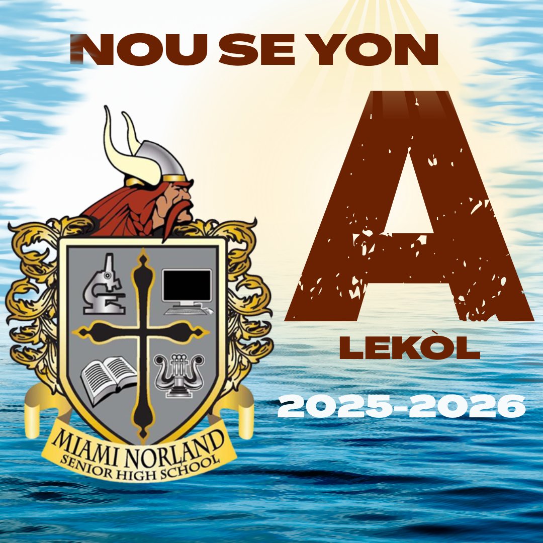 Miami Norland Senior (@miaminorlandshs) on Twitter photo We did it! After 13 years, Miami Norland Senior High School is officially an A-rated school!
This milestone is a testament to the hard work and dedication of our teachers, staff, students, parents, and the entire Viking community.
<a href="/docstevegallon/">Dr. Steve Gallon III</a>
<a href="/MDCPS/">Miami-Dade Schools</a> <a href="/SuptDotres/">Jose L. Dotres, Ed.D.</a> <a href="/MDCPSNorth/">M-DCPS North Region</a> We did it! After 13 years, Miami Norland Senior High School is officially an A-rated school!
This milestone is a testament to the hard work and dedication of our teachers, staff, students, parents, and the entire Viking community.
<a href="/docstevegallon/">Dr. Steve Gallon III</a>
<a href="/MDCPS/">Miami-Dade Schools</a> <a href="/SuptDotres/">Jose L. Dotres, Ed.D.</a> <a href="/MDCPSNorth/">M-DCPS North Region</a>