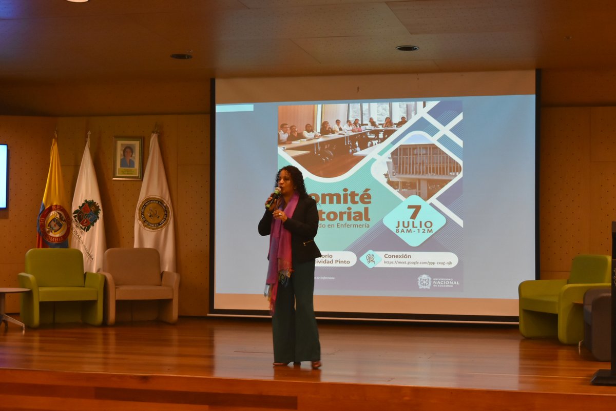 EnfermeriaUNAL1's tweet photo. 2° Comité Tutorial Doctorado en Enfermería. Realizado el 7 de julio, en el Auditorio Natividad Pinto
#SomosUNAL #SomosEnfermería #Enfermería #Doctorado #ComitéTutorial https://t.co/vFkt7Z4vhw