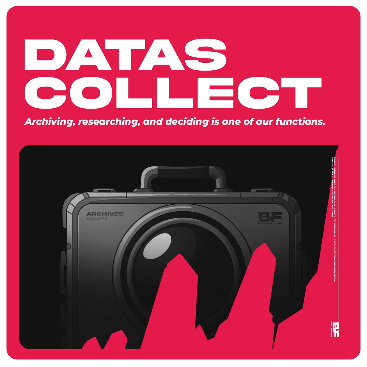 Factory = Knowledge
Data = Secured
Assets = Shared
Lore = Expanding
↳ The Factory archives more than memory.

#FinalBosu #BosuFactory