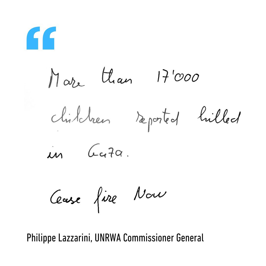UNRWA's tweet photo. #CeasefireNow https://t.co/GuyfCs7zsR