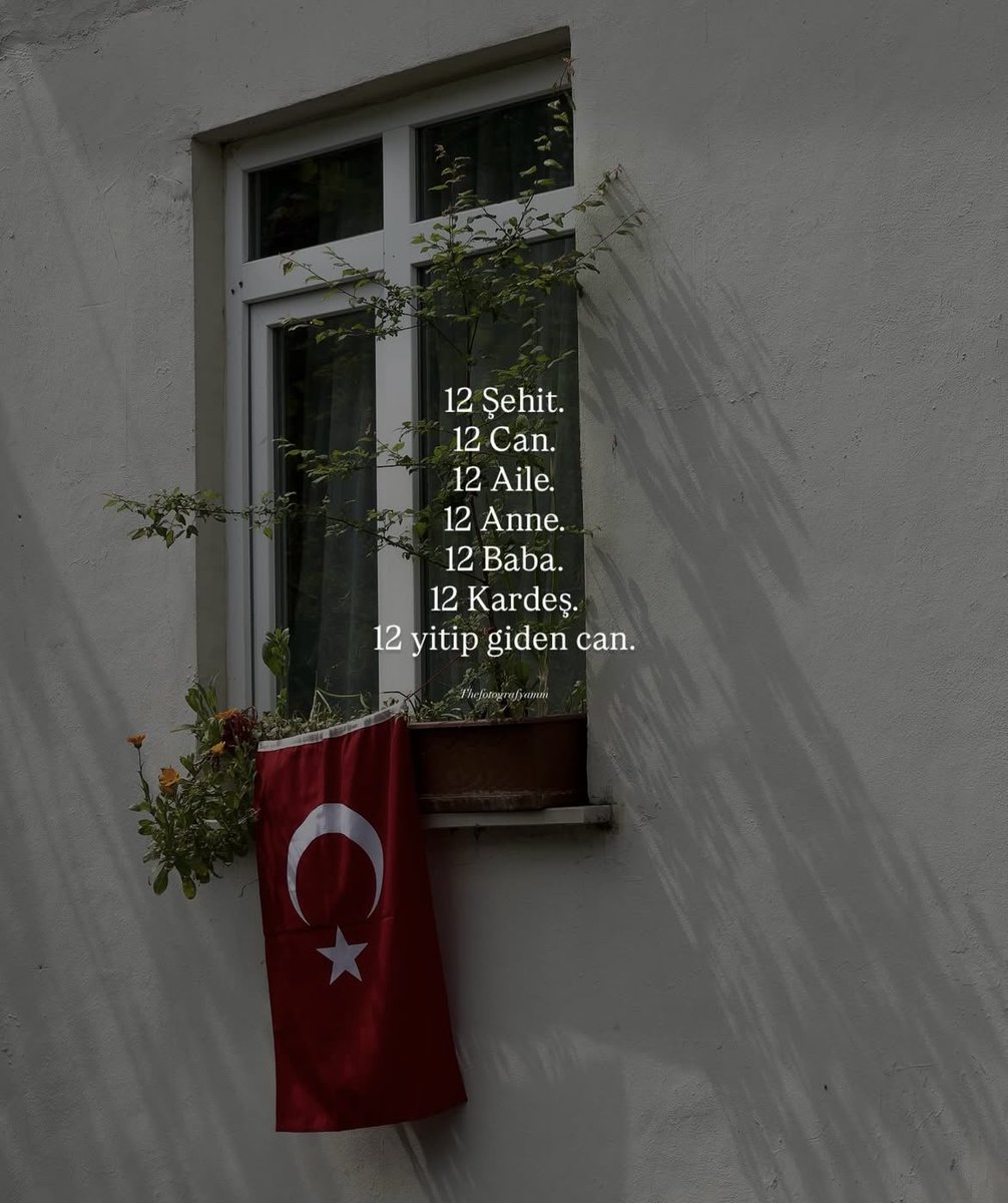 Öz yurdumuzda kaldık garip 🇹🇷
#SehidinVarTürkiye