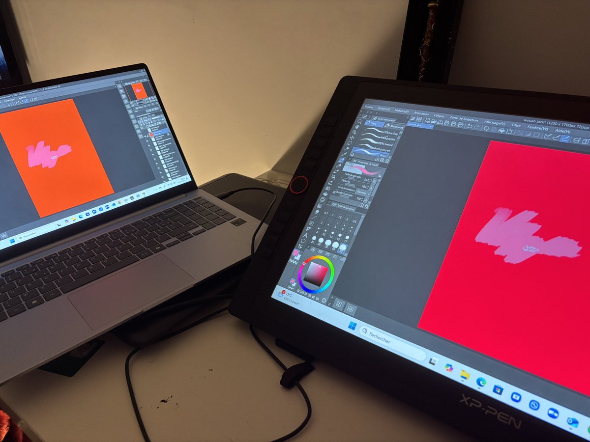 _Arbane_'s tweet image. I&apos;m going to kill myself (I bought a new computer. BUT THE COLORS ARE LESS THE SAME THAN BEFORE ?????) 😫😫