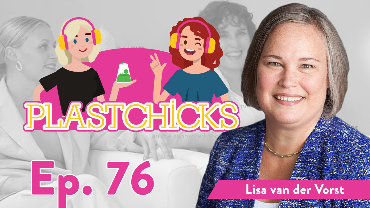 New PlastChicks with Lisa van der Vorst, MBA, Senior Sales Director-North America at Mold-Masters Limited, live from the Innovation and Emerging Plastics Technologies Conference at PennState Behrend, June 11-12, 2025. Listen at 4spe.org/podcasts or on YouTube!