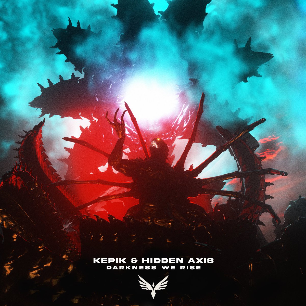 KEPIK &amp; HIDDEN AXIS
DARKNESS WE RISE 

OUT FRIDAY 

<a href="/kepikmusic/">𝗞 Ξ P I ꓘ</a> 
<a href="/hiddenaxis/">Hidden Axis</a>