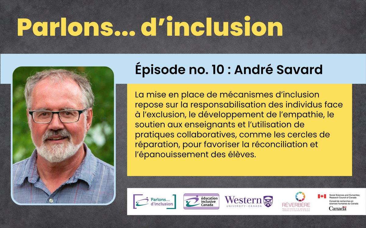 InclusiveEdCan's tweet image. Regardez notre vidéo « Parlons… d’inclusion » de cette semaine.
📺 youtube.com/watch?v=Zos9bU…