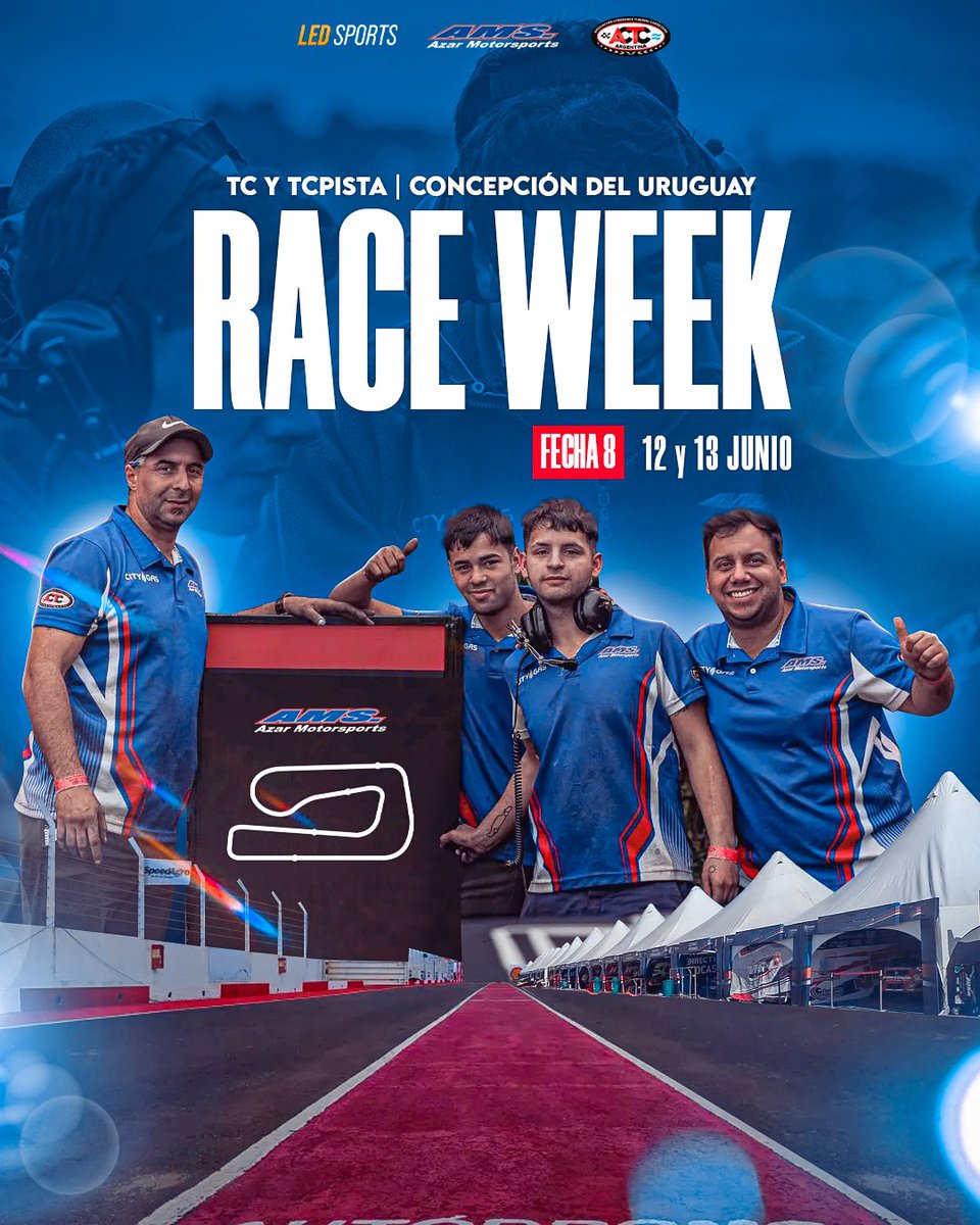 Semana de carrera! 

La octava del año se corre en “La histórica”!

📸 Ledsports