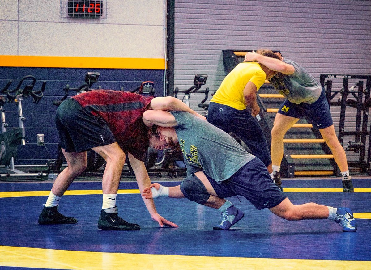 Start of the workweek.

#CKWC x <a href="/umichwrestling/">Michigan Wrestling</a>