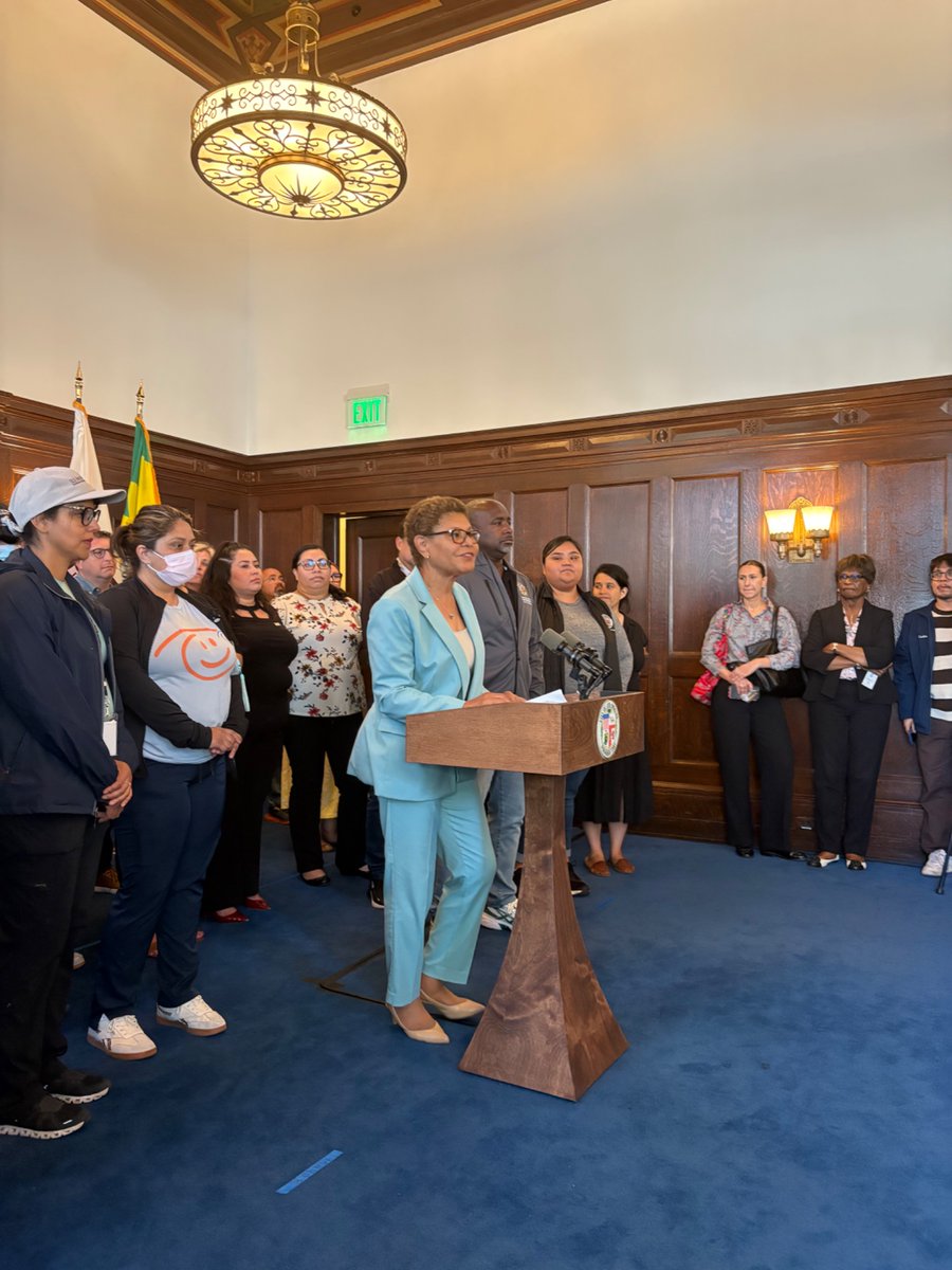 Noah__Goldberg's tweet image. Mayor Bass calls federal raids in MacArthur park “outrageous and un-American”