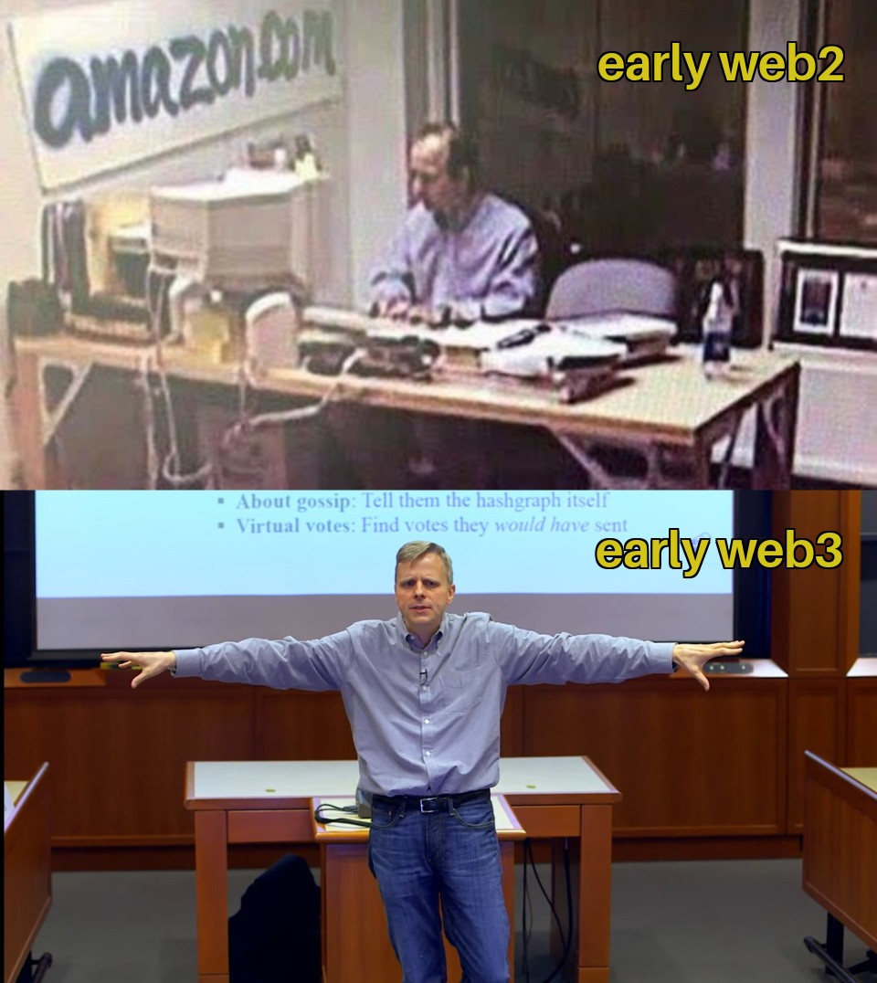 Coinman the HBARbarian (@barhbarian) on Twitter photo On November 20, 2017, Dr <a href="/leemonbaird/">Leemon Baird</a>, inventor of hashgraph, spoke at Harvard Business School, giving a comprehensive overview of the consensus algorithm, and diving into gossip about gossip with Virtual Voting. $HBAR-barians. hellofuture βοΈ
youtu.be/IjQkag6VOo0?siβ¦ On November 20, 2017, Dr <a href="/leemonbaird/">Leemon Baird</a>, inventor of hashgraph, spoke at Harvard Business School, giving a comprehensive overview of the consensus algorithm, and diving into gossip about gossip with Virtual Voting. $HBAR-barians. hellofuture βοΈ
youtu.be/IjQkag6VOo0?siβ¦