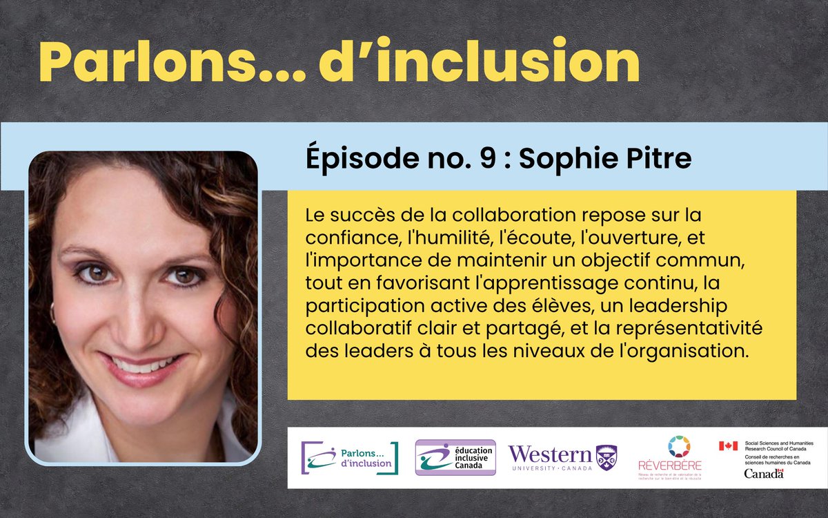 InclusiveEdCan's tweet image. Regardez notre vidéo « Parlons… d’inclusion » de cette semaine.
📺 youtube.com/watch?v=C-hviY…