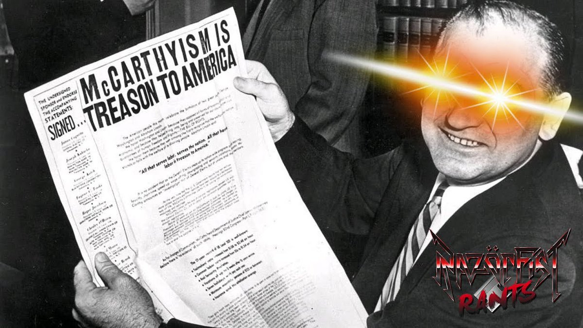 RAZ0RFIST's tweet image. Joe McCarthy: Martyred by Marxism -
2 hours, and 10 chapters, of uncut redpill: