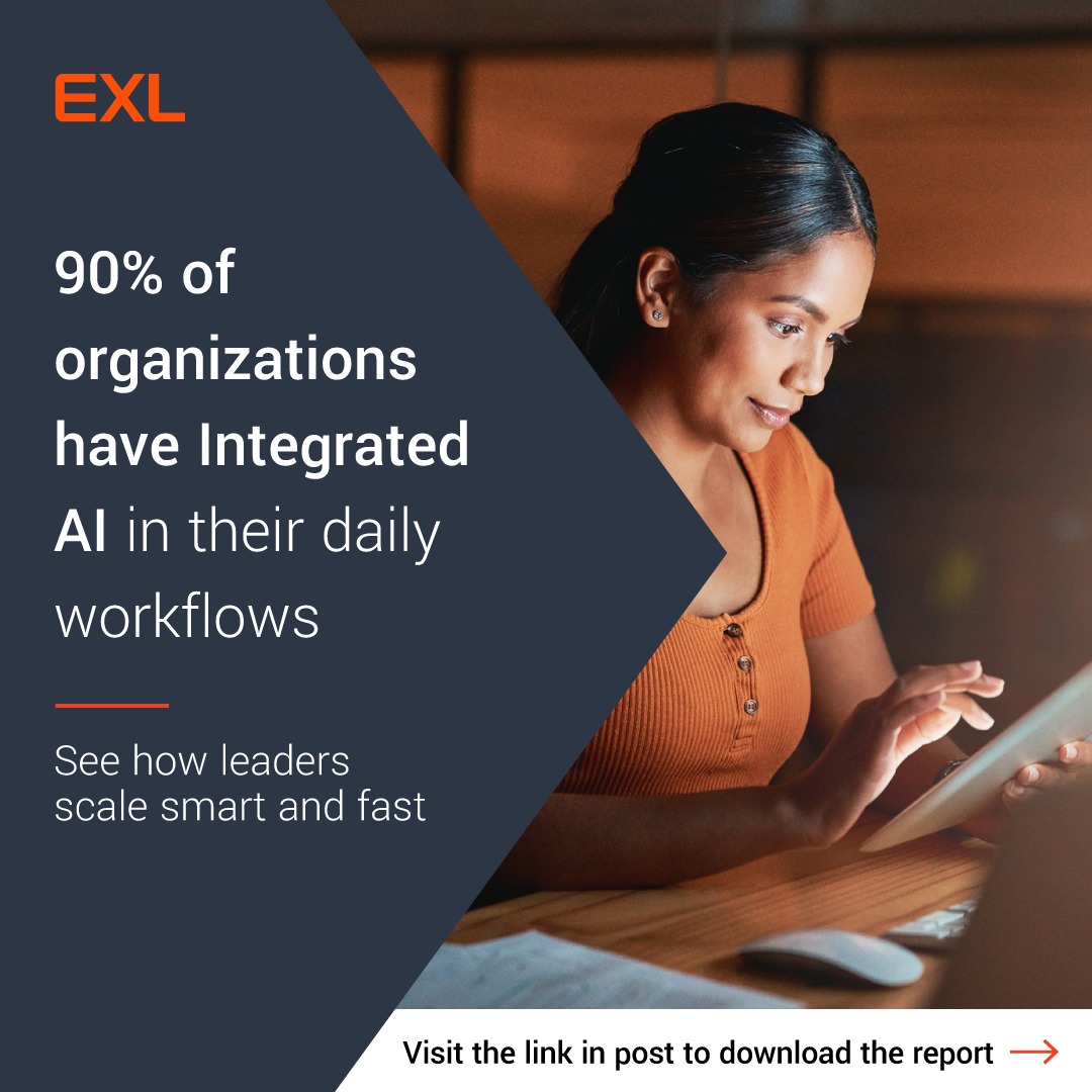 Companies seeing real AI results are the ones putting it into everyday work. But scaling beyond pilots is tough. EXL’s new Enterprise AI Study reveals how leaders are embedding AI into daily ops to deliver real impact. bit.ly/4kujAAT