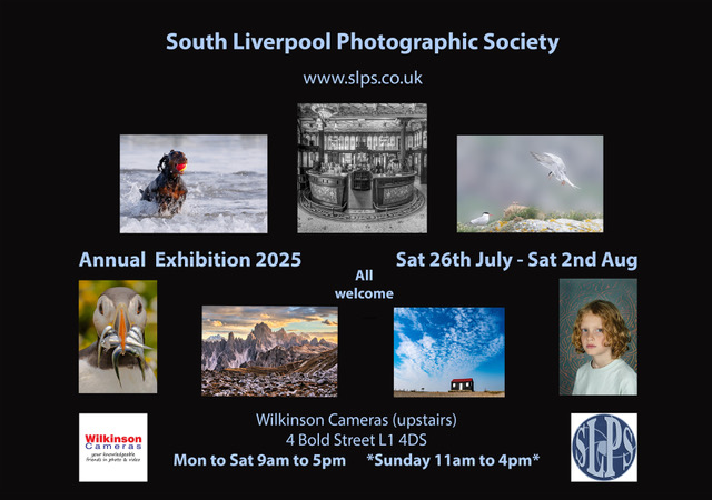SouthLivPS's tweet photo. Our 2025 Annual Exhibition showcasing the best of our members photographic work will take place at Wilkinson Cameras (4 Bold Street, L1 4DS) from Saturday 26th July to Saturday 2nd August.

Monday-Saturday: 9am to 5pm
Sunday: 11am to 4pm https://t.co/VHXnZc5WAm