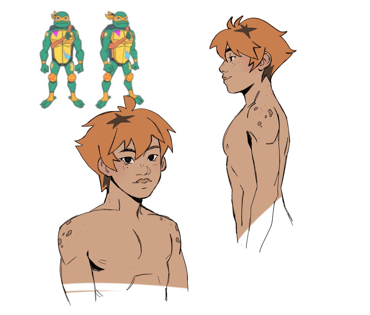 Twighead_'s tweet image. #rottmnt
My humanization