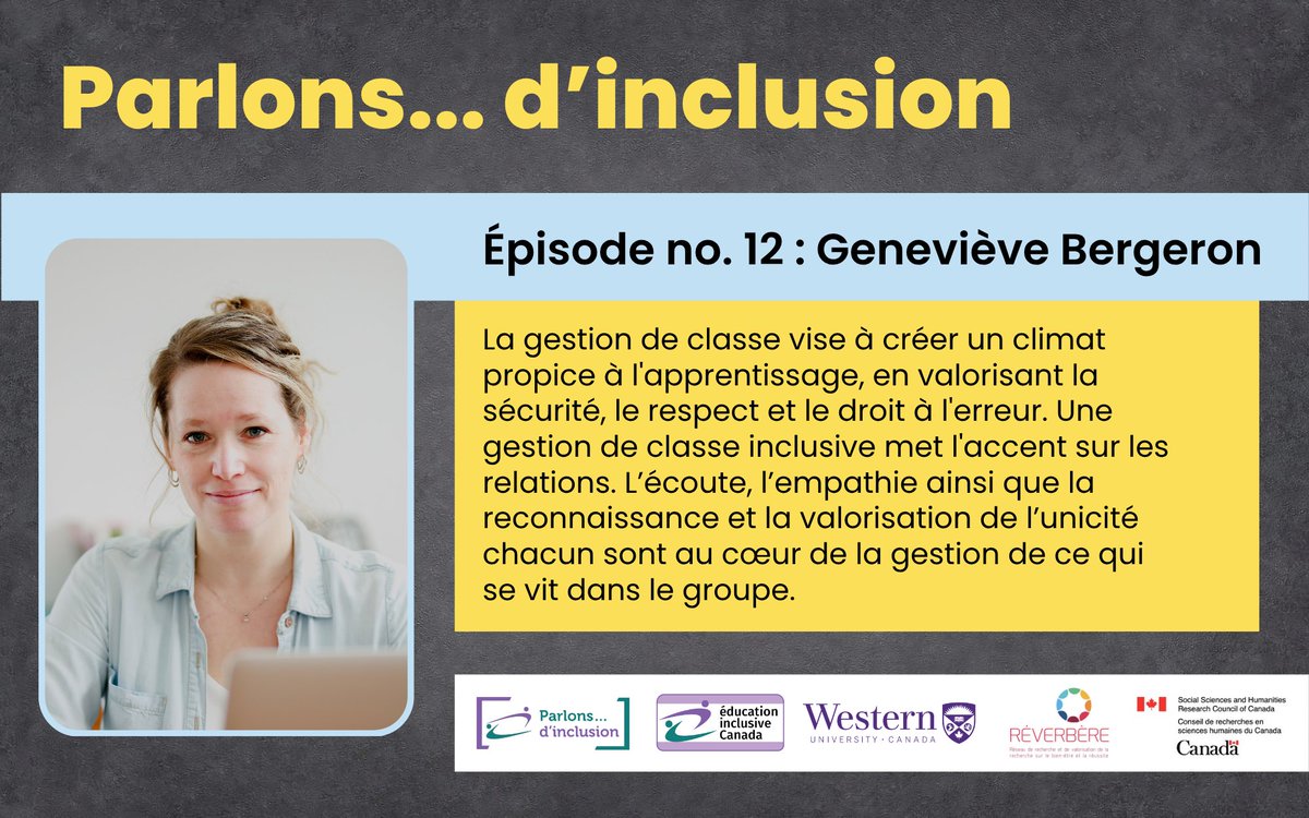 InclusiveEdCan's tweet image. Regardez notre vidéo « Parlons… d’inclusion » de cette semaine.
📺 youtube.com/watch?v=OMx8Bk…