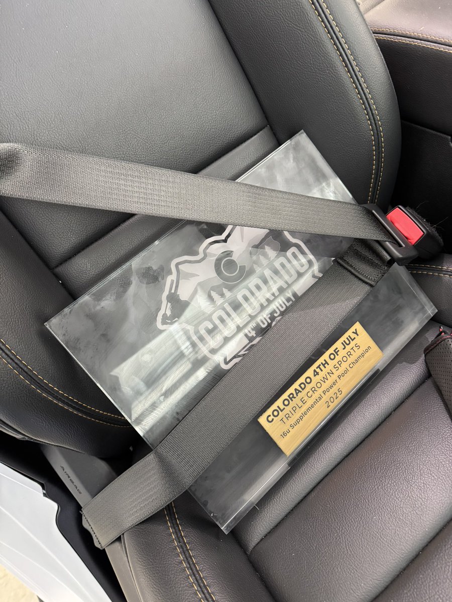 All strapped in and ready for the beach, she can’t wait! <a href="/triplecrownspts/">Triple Crown Sports</a> <a href="/bombers_fp/">Bombers Fastpitch</a> #Funinthesun #BomberNation