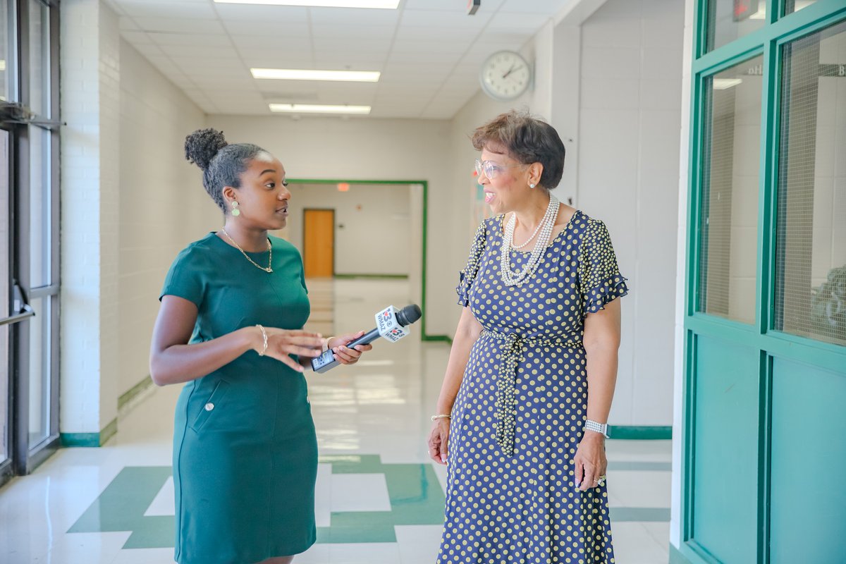 Thank you to Naomi Washington of 13WMAZ for her insightful conversation with outgoing BCSD Superintendent Dr. Noris Price! Tune in to the news tonight or tomorrow morning on the interview reflecting on Dr. Price’s incredible 11-year journey with Baldwin County Schools.