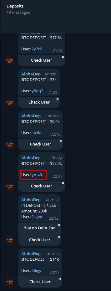 AlphaOdinBot's tweet photo. You can track large deposits through our bot and immediately go to users

https://t.co/jPVhrktt4N
https://t.co/jPVhrktt4N
https://t.co/jPVhrktt4N

#odinfun @Odin_GodOfRunes @BobBodily https://t.co/Cj9IJXqFjs