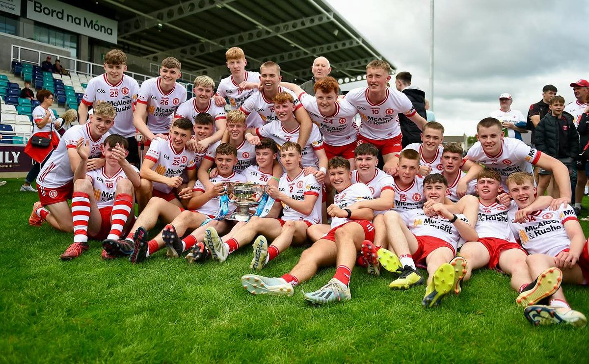 Congratulations Darren, Elliot, Micheal and the Tyrone Minor team - All Ireland Minor Champions 2025 🏆👏