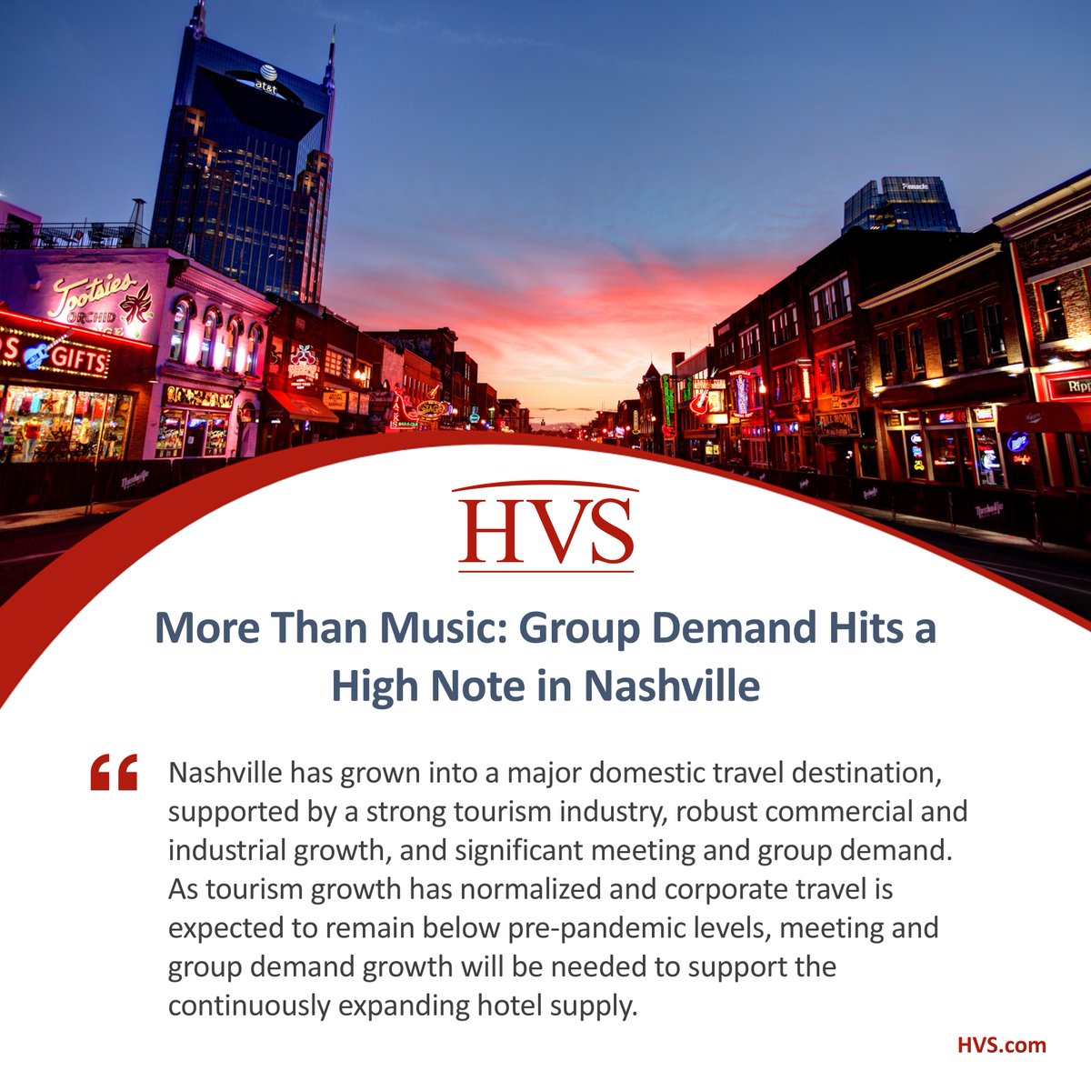 Marc Greeley with HVS Nashville writes about the Music City's demand and supply dynamics in our latest article.

Click here to read more: hvs.com/article/10207/…

#hvsamericas #nashville #nashvillehotels #hotelsupplyanddemand #hotelindustry