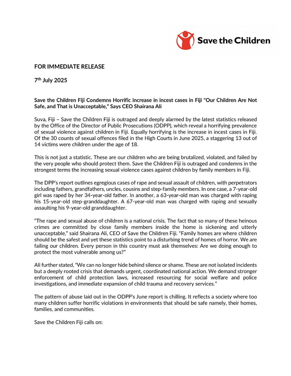 Save the Children FJ tweet media