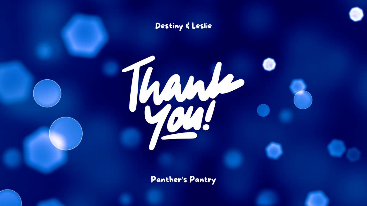 BeWellPanthers's tweet photo. Thank you to Leslie &amp; Destiny - you will be missed
#PanthersPantry #GeorgiaStateUniversity #BeWellPanthers
https://t.co/XNKRASWSrv https://t.co/whgDCe3aZ1