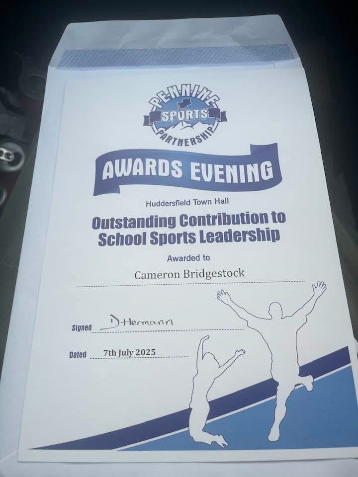 RC Bridgestock (@rcbridgestock) on Twitter photo *Proud Grandparents Alert!’ Very proud of Cameron representing his school tonight <a href="/HuddsTownHall/">HuddersfieldTownHall</a> and awarded outstanding leadership ⭐️👏👏 *Proud Grandparents Alert!’ Very proud of Cameron representing his school tonight <a href="/HuddsTownHall/">HuddersfieldTownHall</a> and awarded outstanding leadership ⭐️👏👏