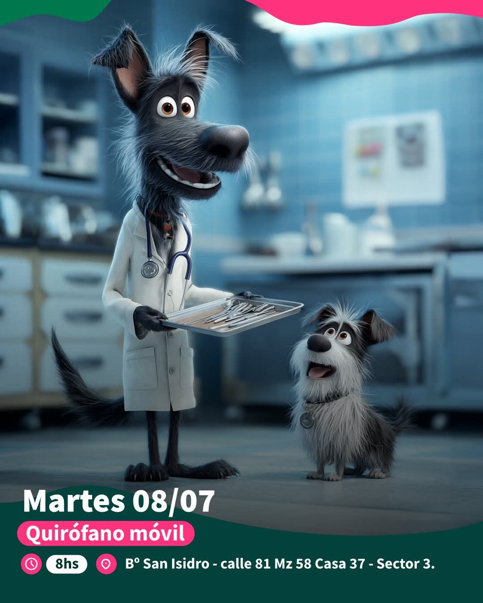 ITierracolorada's tweet photo. #IMUSA Los operativos de atención primaria se llevan adelante en diferentes barrios de la capital provincial. De esta forma, acercan servicios veterinarios esenciales y gratuitos a la comunidad. 
                    https://t.co/Ot2TQKHuHD https://t.co/uhHuUXt4xh