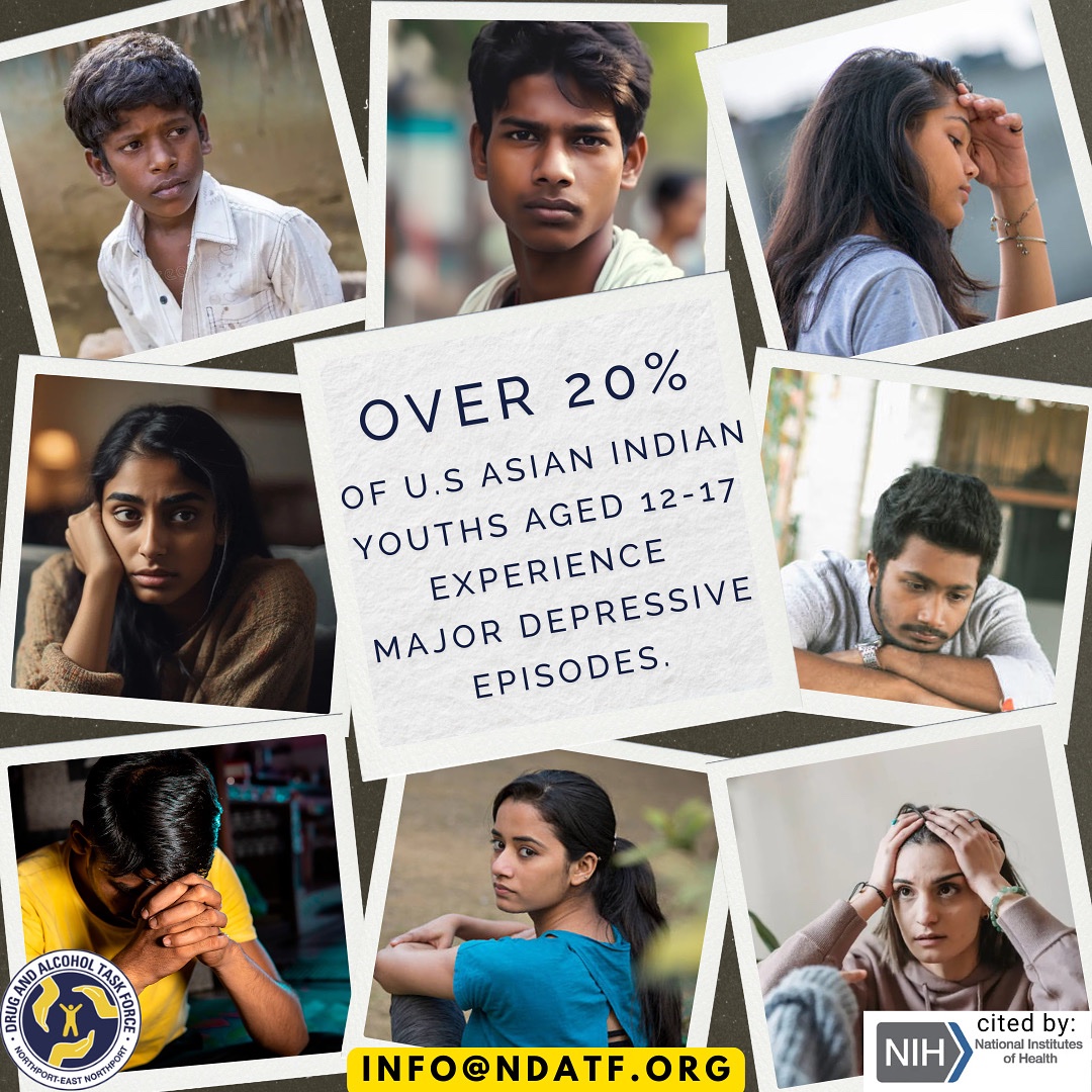NPTDATF's tweet image. Asian Indian youth in the US face unique mental health challenges, from the model minority myth to cultural pressures. Support their resilience. 

#ModelMinorityMyth #BreakingTheStigma #CulturalIdentity #AcculturationStress #MentalWellness