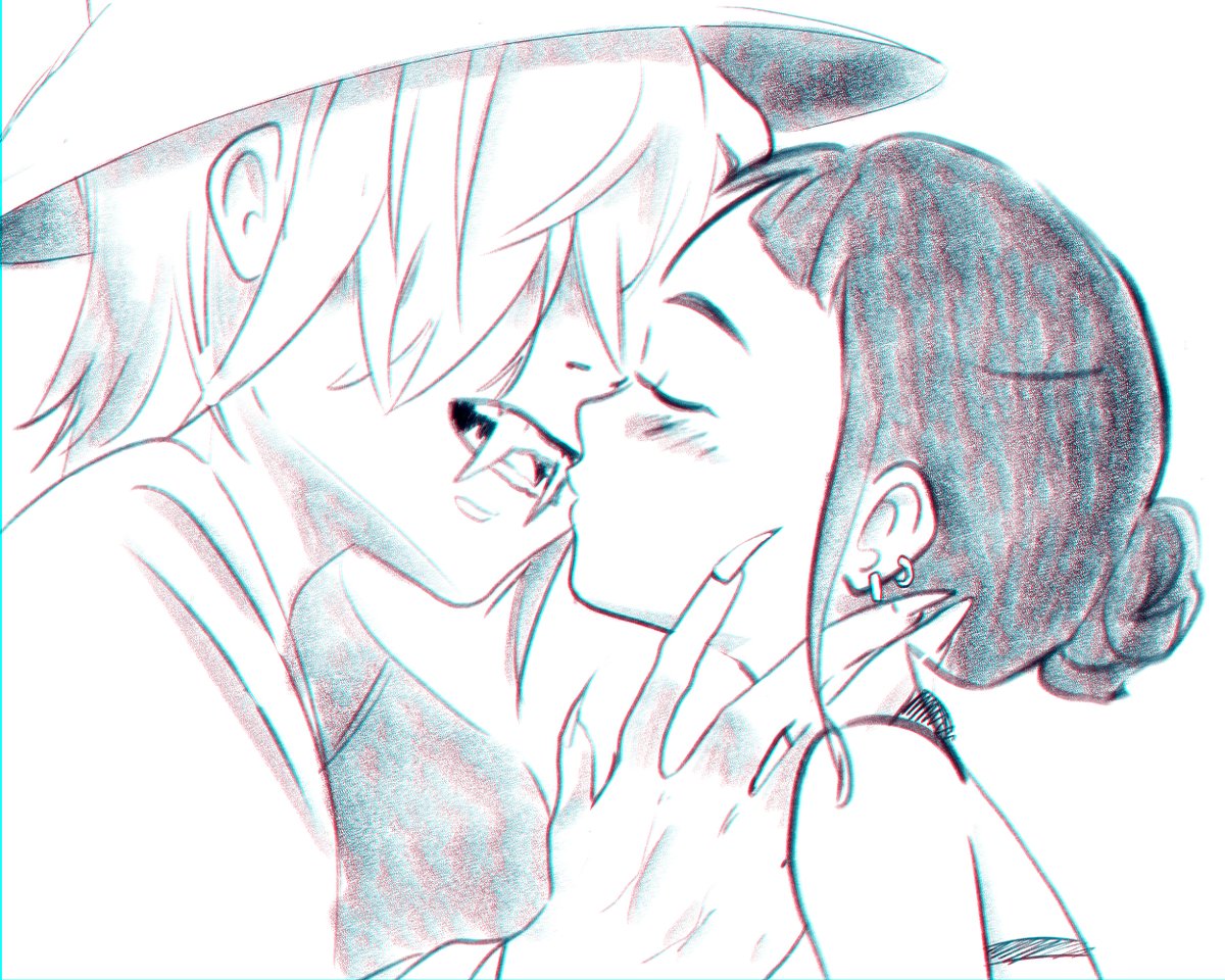 phelstuff's tweet photo. chu~ #mysteryandzoey #kpopdemonhuntersfanart https://t.co/piiUb4lTbF