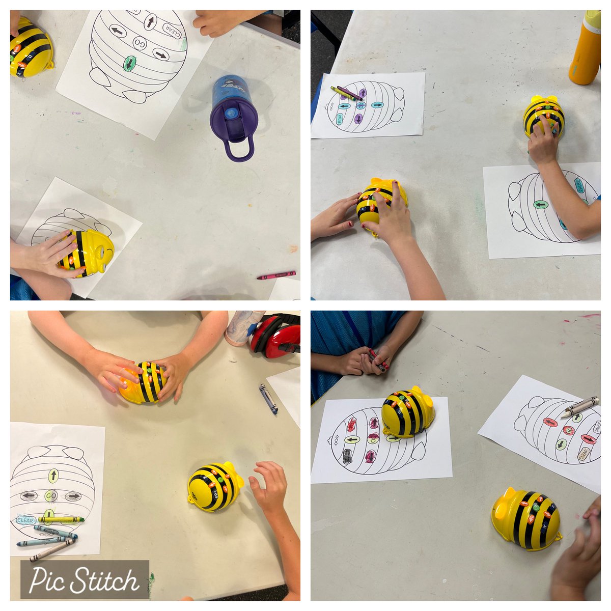 MrPowell20's tweet image. This week at the Science Factory I am helping with #VideoGameDesign and also running #IntrotoRobots! Today my students created their first video game on @MSMakeCode! Then my robotics kids worked with #BeeBots! They had so much fun at both of the camps! #STEM #Teacher