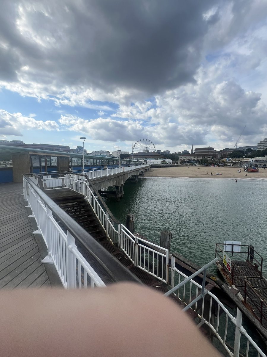 50th birthday train trip to Bournemouth.