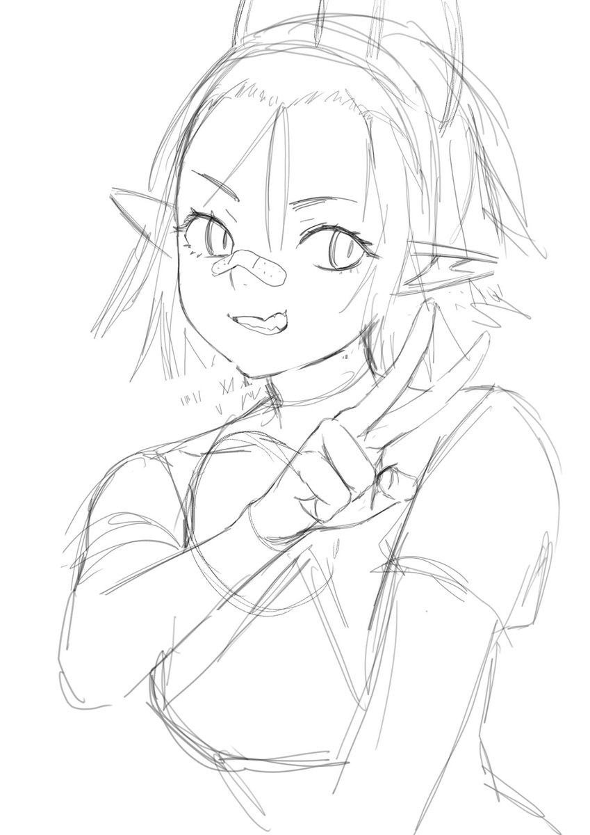 Ek9000art's tweet image. Sketches 

#sketch #dragongirl #Practice