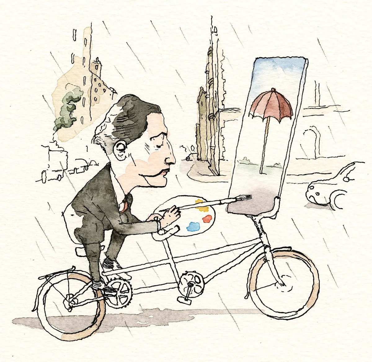 Marysia (@marysia_cc) on Twitter photo Salvador Dali's Surreal Summer in the City
by Barry Blitt Salvador Dali's Surreal Summer in the City
by Barry Blitt