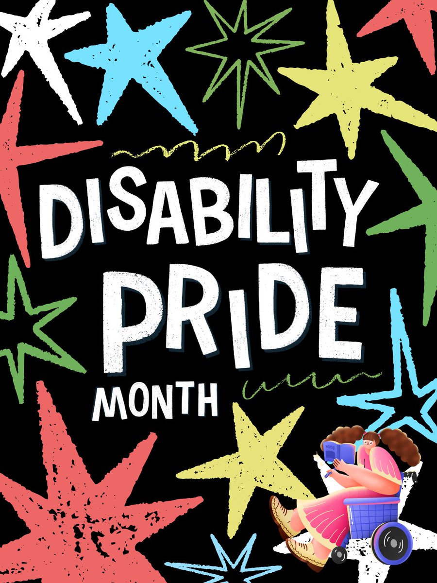 NevadaPEP's tweet image. July is Disability Pride Month. 🖤❤️💛🤍💙💚 It is a time to honor the disability community and commemorate the signing of the ADA. ♿️

#DisabilityPrideMonth #DisabilityVisibility #NothingAboutUsWithoutUs #DisabledJoy #DisabilityPride #DisabilityPower #InvisibleDisability #ADA